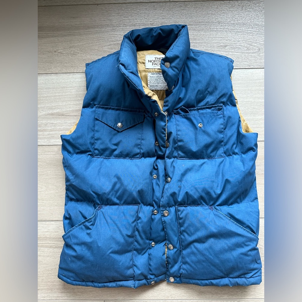 THE NORTH FACE Vintage Mens Puffer Vest Made in USA L